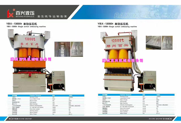 百興鋼木門壓花機(jī)目錄